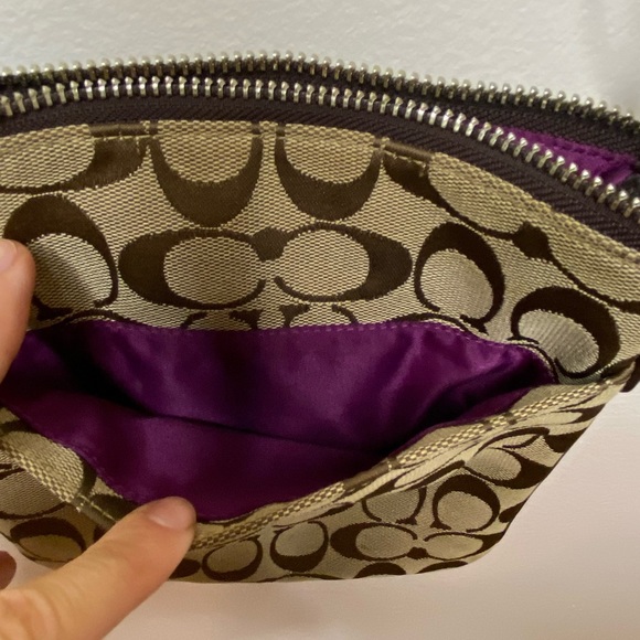 Coach side satchel purse - Picture 6 of 6